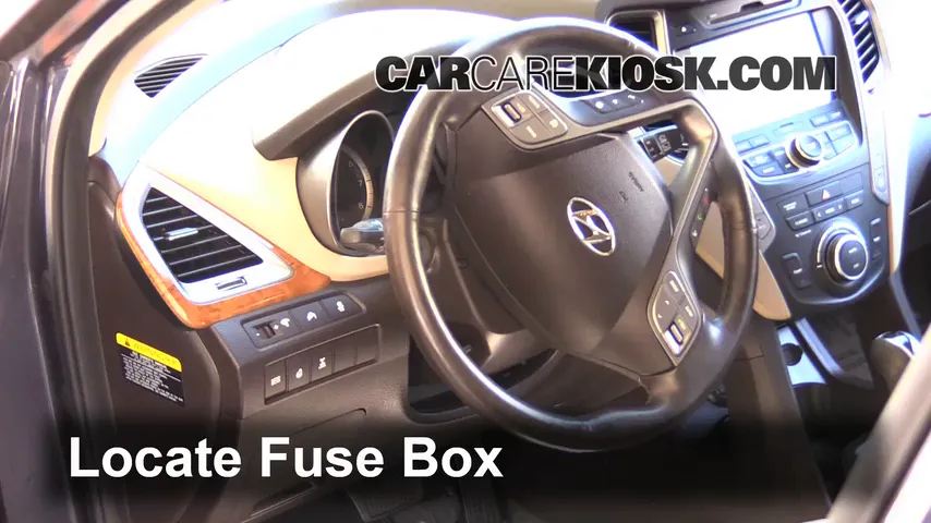 2013 Hyundai Santa Fe GLS 3.3L V6 Fuse (Interior)